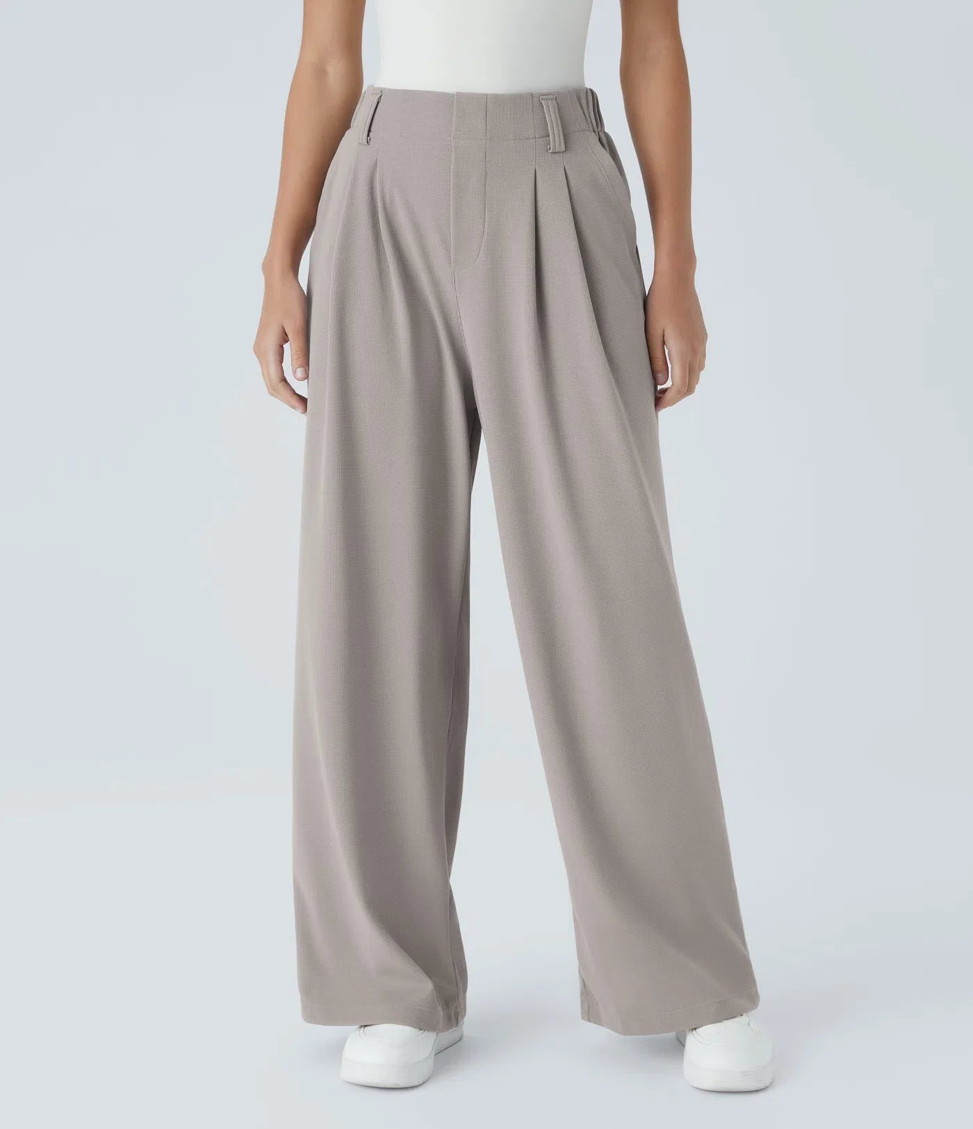 SerenAir™ V2 - Pantaloni svasati con cintura alta e tasche laterali