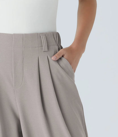 SerenAir™ V2 - Pantaloni svasati con cintura alta e tasche laterali